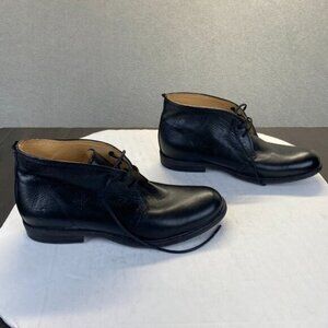 Black Leather Men's Shoes